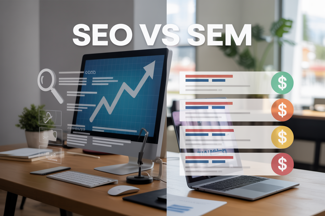 What Sets SEO Apart from SEM? A Beginner’s Guide