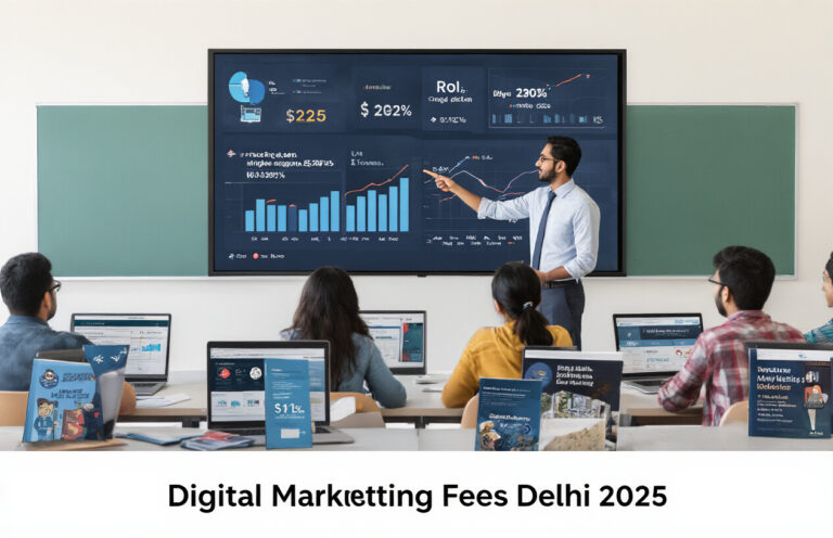 What is the Fee and Cost of Digital Marketing Course in Delhi 2025?