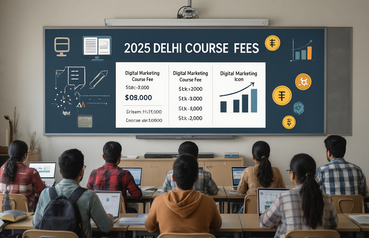 Current Digital Marketing Course Fees in Delhi for 2025