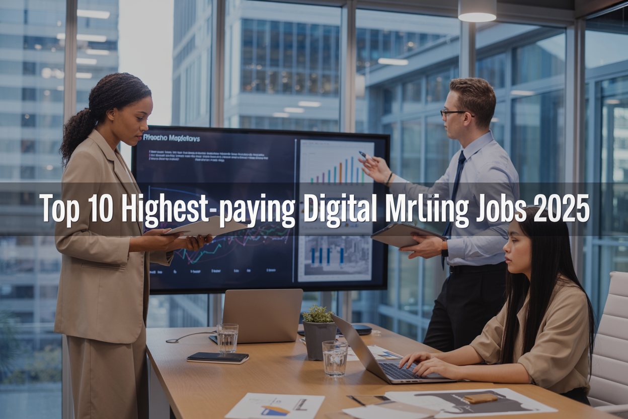 Top 10 Highest-Paying Digital Marketing Jobs in 2025
