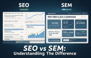 what is the difference between seo and sem