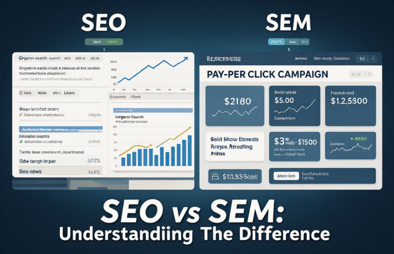 what is the difference between seo and sem
