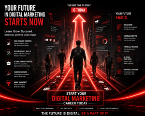 Students starting their digital marketing careers after offline training in 2026