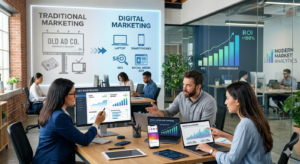 Rising demand for digital marketing jobs and online business growth